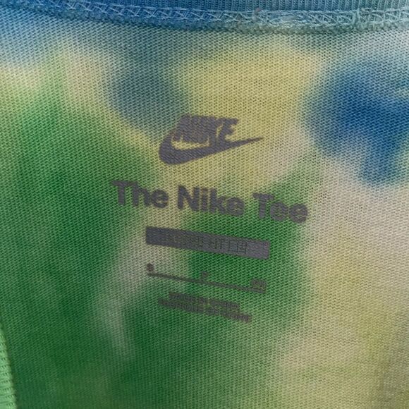 Nike Mens Loose Fit Travis Scott Center Swoosh Tie Dye Heavyweight Tee T-Shirt S - Picture 3 of 4